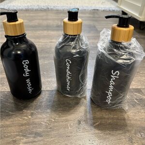Set of 3 Plastic Dispensers NEW‎